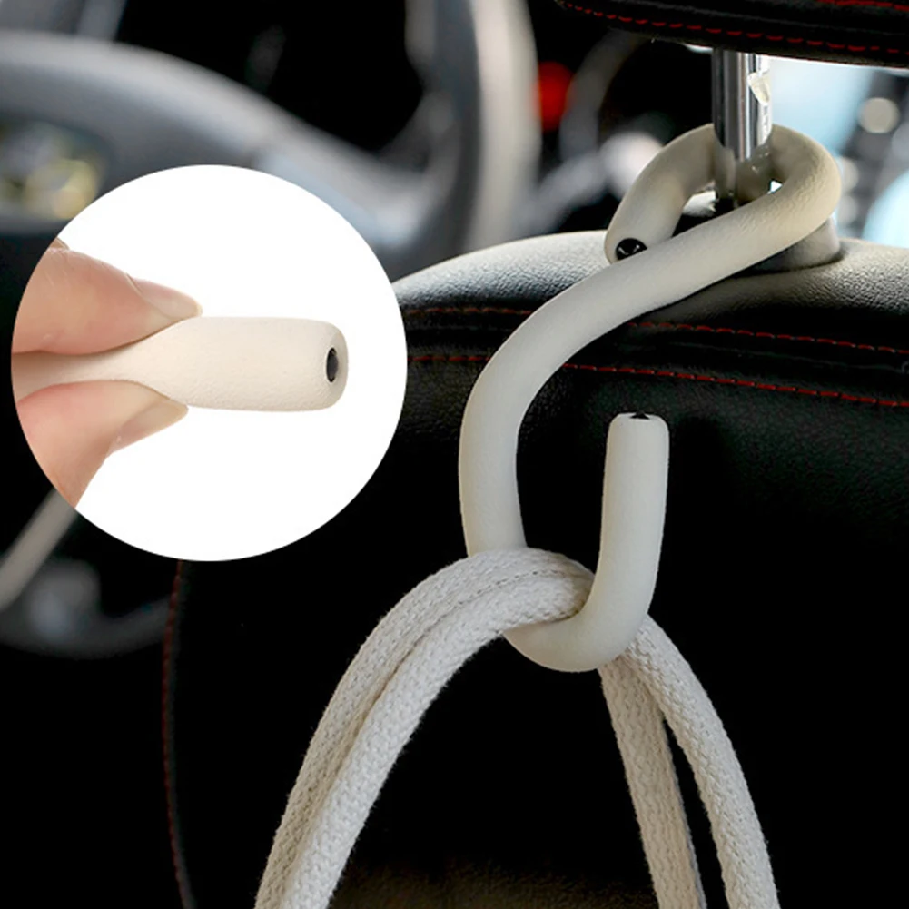 

Easy Install Home Furniture Versatile Beige Free Bending Hanging Hook Cupboard Lock Curtain Decor Lightweight No Tools Portable