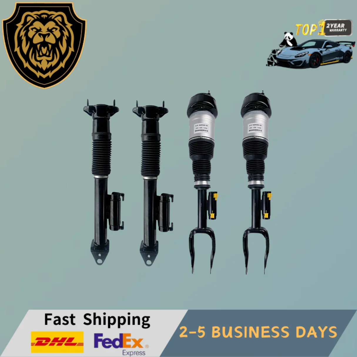 4х технические стойки для Mercedes C292 GLE350 450 GLE500 550 GLE63 4matic A2923203213 A2923204013 A2923201000 A2923203000