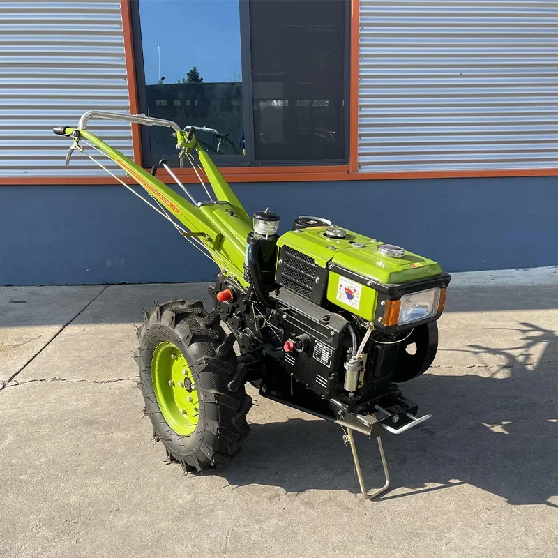 8HP 10HP 15HP 20HP Двухколесный ручной трактор Роторная мотыга Прогулочный