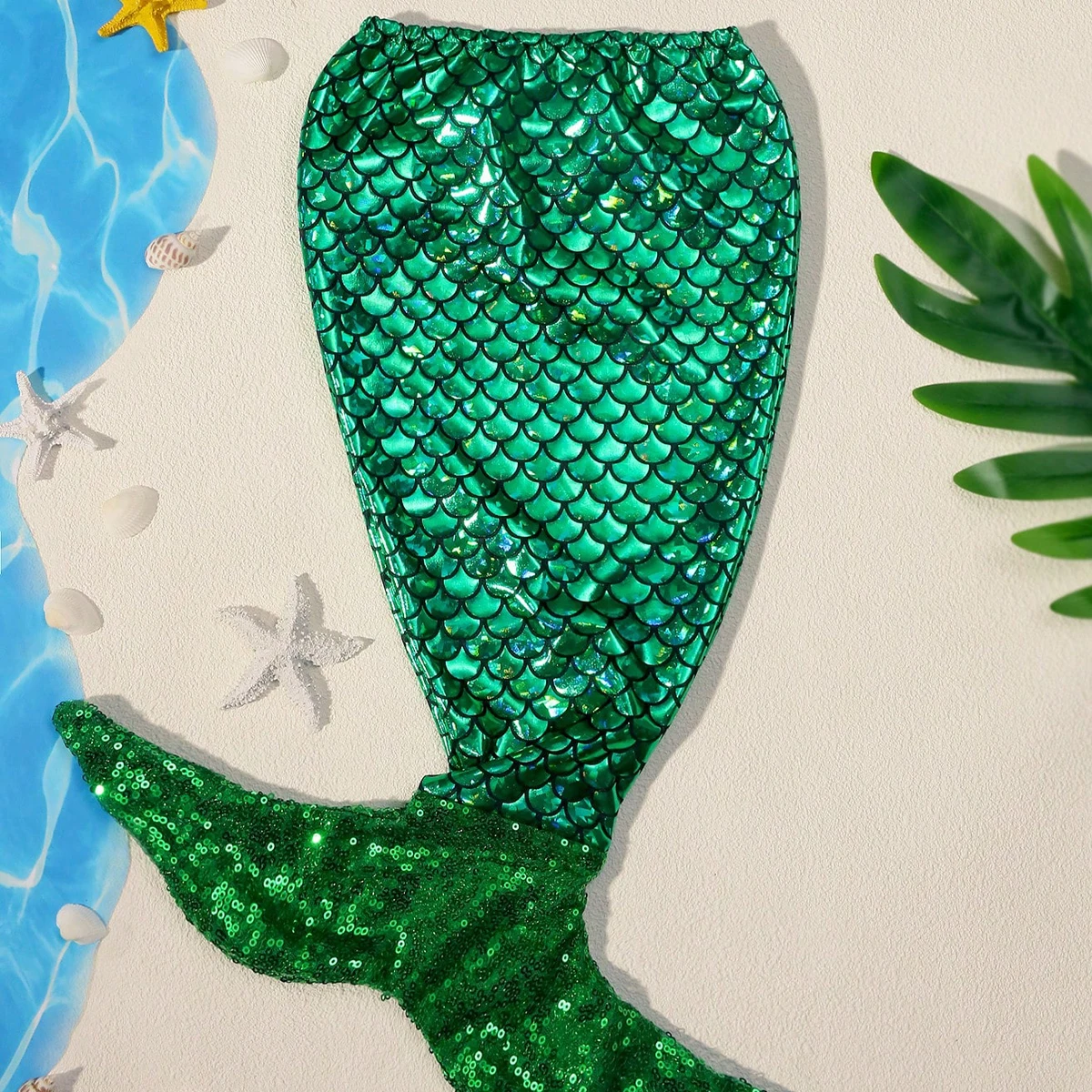 Ylsteed Комплект Русалки Из Трех Предметов Для Младенцев Реквизит Фотосессии