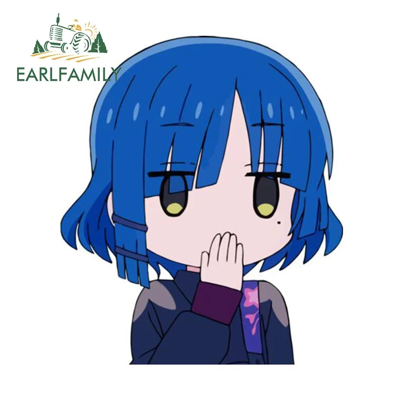 

EARLFAMILY 13 см x 11,4 см автомобильные наклейки для Yamada Ryo милые лоли кавайные виниловые наклейки для Windows JDM VAN