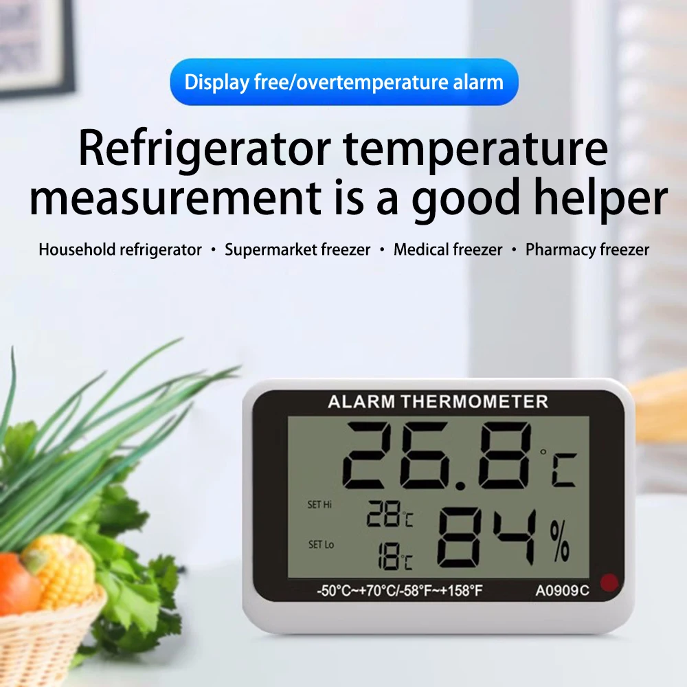Комнатный наружный термометр, гигрометр, Беспроводная метеостанция, монитор температуры и влажности, внутренний наружный термометр