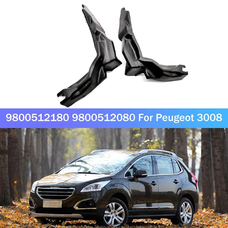 

9800512180 9800512080 для Peugeot 3008, Губка из поролона для лобового стекла, передняя вспененная искусственная губка 8251GY 8251GZ