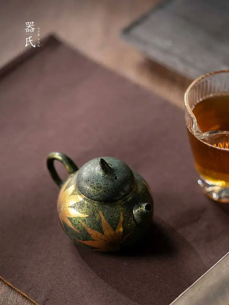 Чайник Qishi Green Tea Maple Blossom для домашнего использования, специальный чайник для чаев Да Хун Пао, Сяо Цин Гань и Пуэр. (art.: 3920da14edd71) - 3920da14edd71