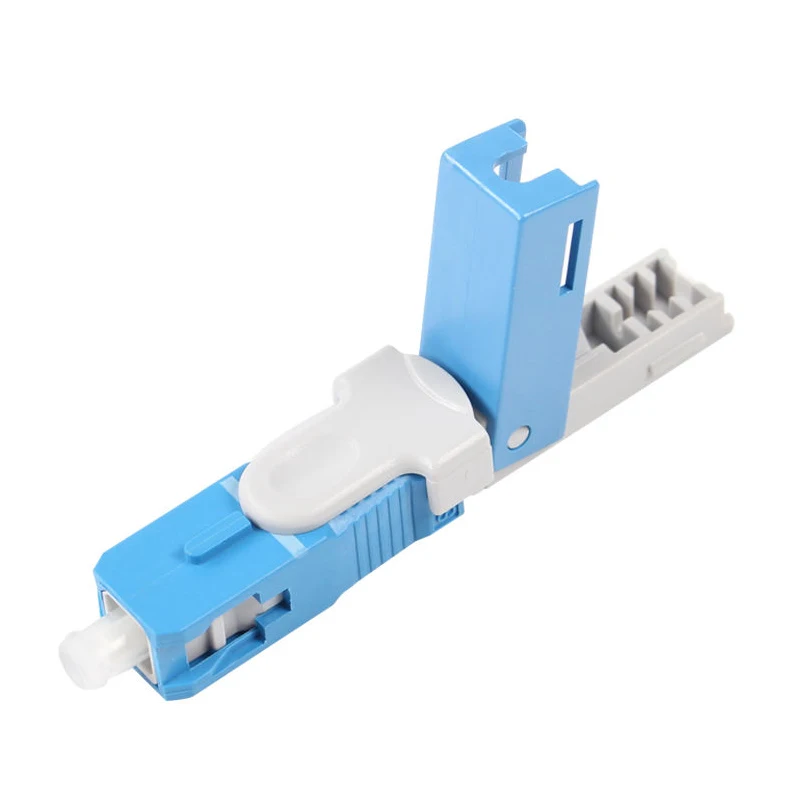 

Custom Plastic Injection Mould For Single Mode Fiber Optic SC UPC Fast Connector