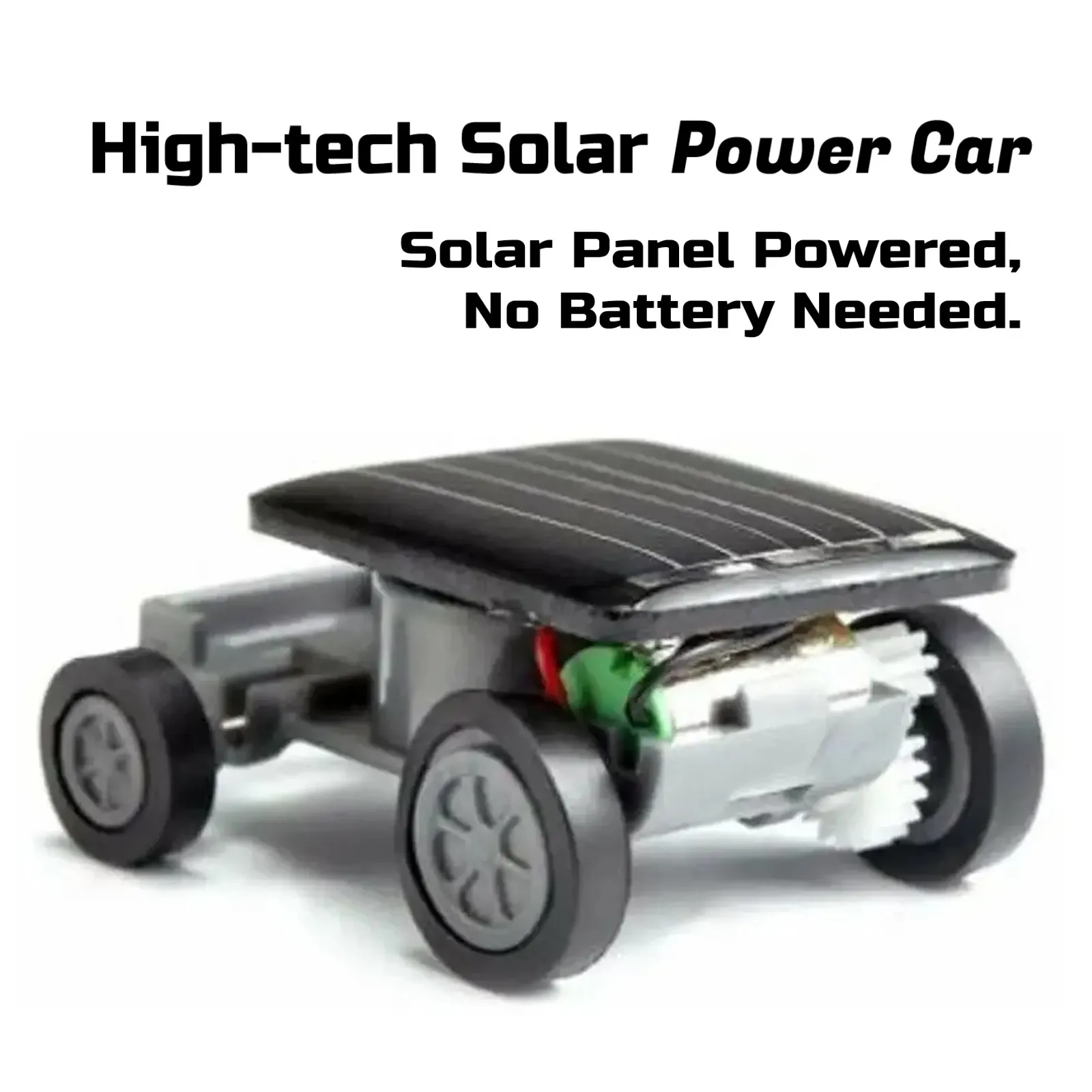 High-tech Solar Mini Car Toys Panel Powered Educational Solaire Robot Kids Children for Boys Gift Free Shipping |