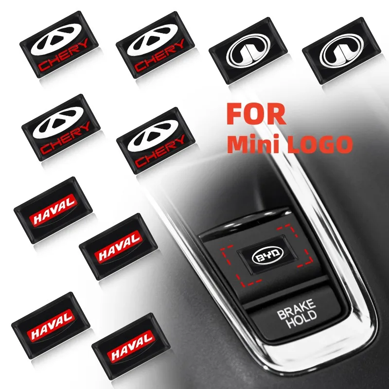 

10pcs Car Stickers Gears Knob Decorative Badge for Mini Cooper Countryman Clubman F54 F56 F55 F60 R60 R61 Car Accessories Decor