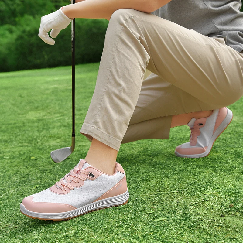 Professional Golf Shoes Men Waterproof Non-slip Golf Sneakers Women Golfing Footwear Outdoor Sports Walking Casual Golfer Shoes