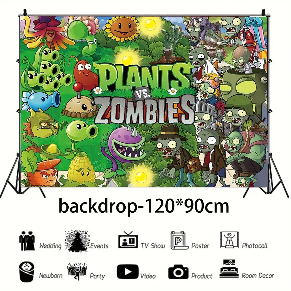 Umi растения и зомби принадлежности для дня рождения декоративные игры Lantex