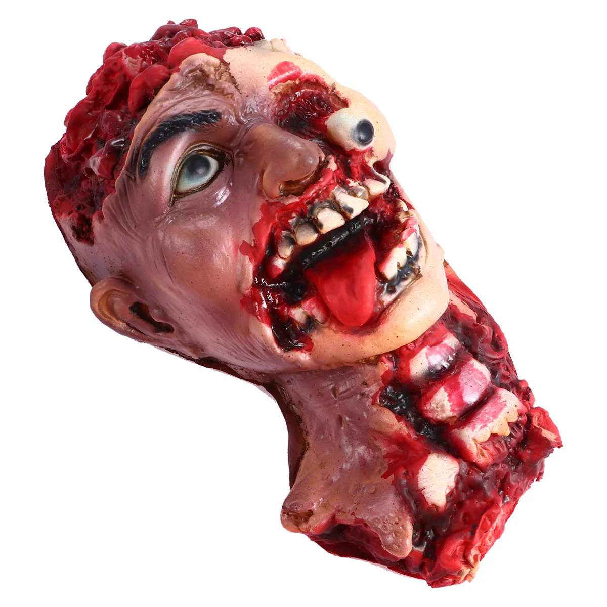 

Halloween Head Prop Scary Tricky Toy Horrible Fake Head Haunted House Prop