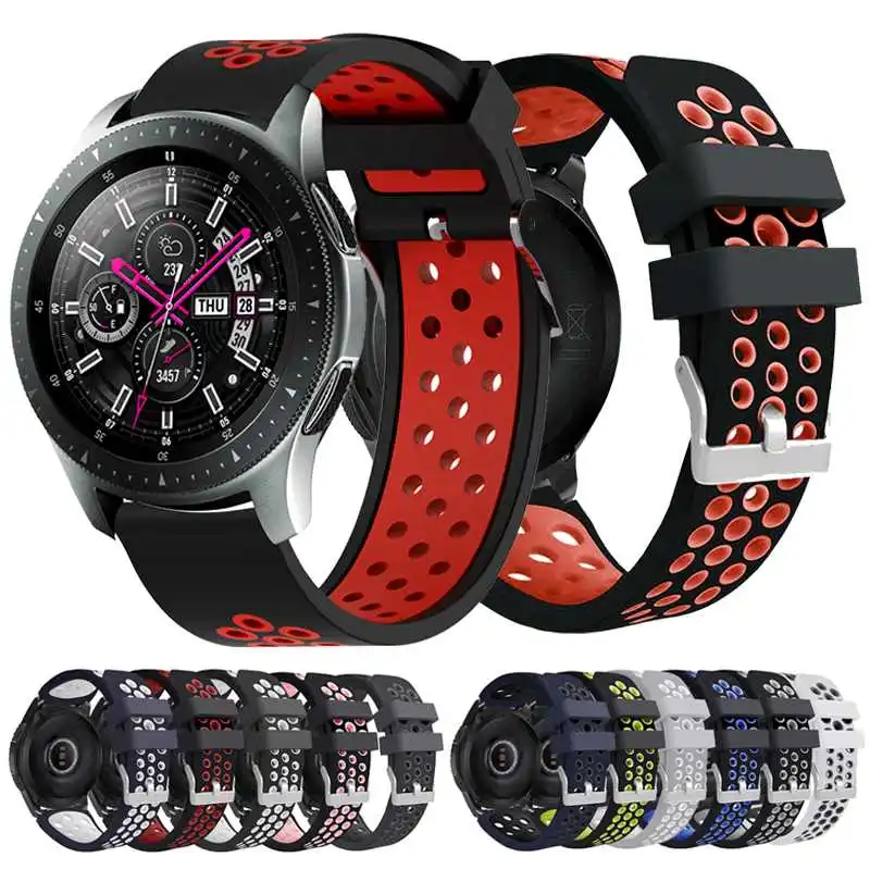 

Joomer Bicolor Silicone Strap For Samsung Galaxy Watch 2 Watch2 Band Smart Watch Wristband Bracelet WatchBand