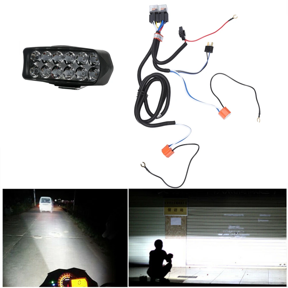 Жгут проводов для передних фар H4 100 А 140 Вт/Вт