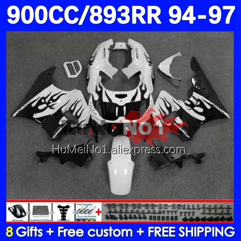 

Корпус обтекателя для HONDA CBR 893RR CBR 893 CBR900 CBR893 RR 98No.36 CBR900RR CBR893RR 94 95 96 97 1994 1995 1996 1997