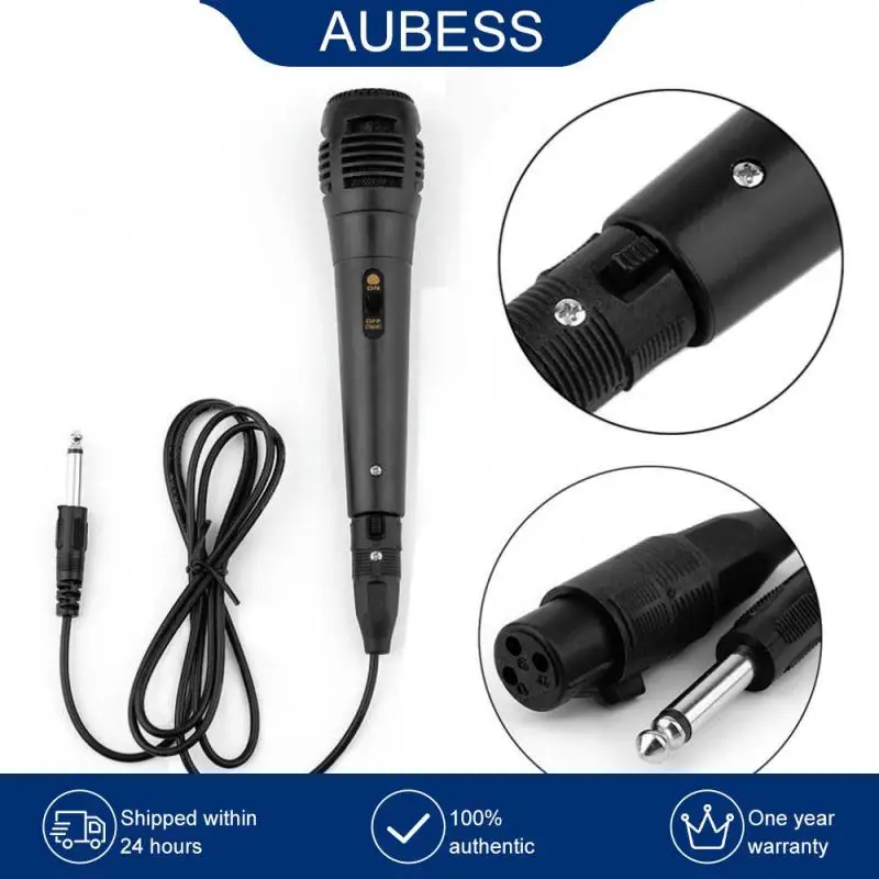 

Wired Uni-directional Handheld Verzending, Kabel Connector Microfoon Voor Promotion Universal Karaoke Microfoon