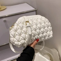 new style weave soft pu leather small crossbody bags for women 2022 solid color shoulder purses and handbags travel trends