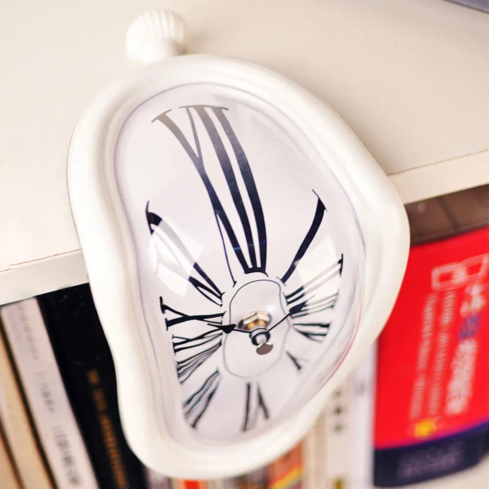 Сюрреалистичные искаженные настенные часы новые сюрреалистичные таяющие