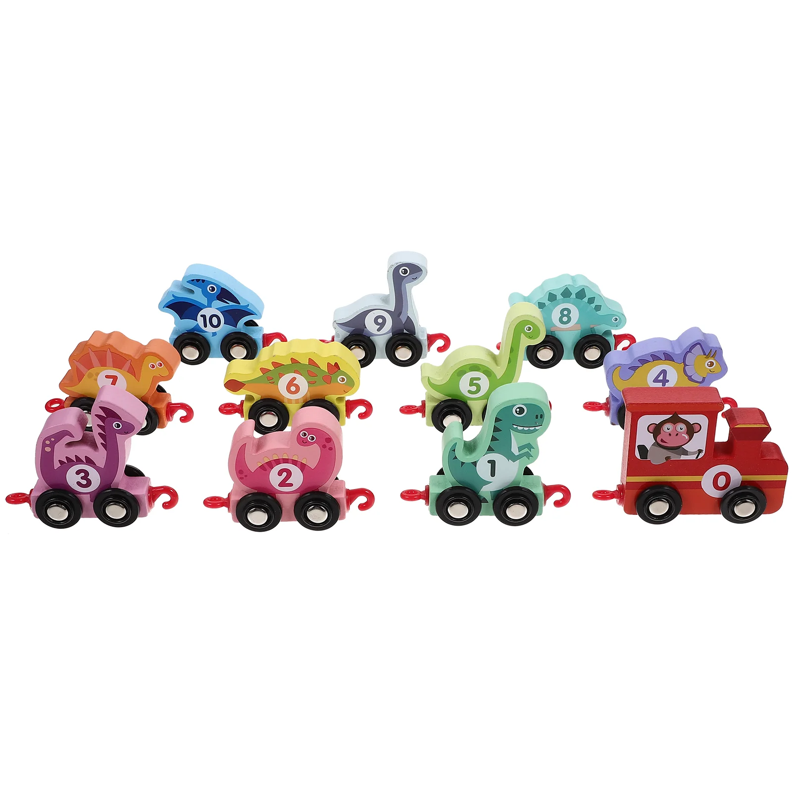 

Toys Animals Colors Recognizing Wooden Train Educational Small Number Child Trains Montessori