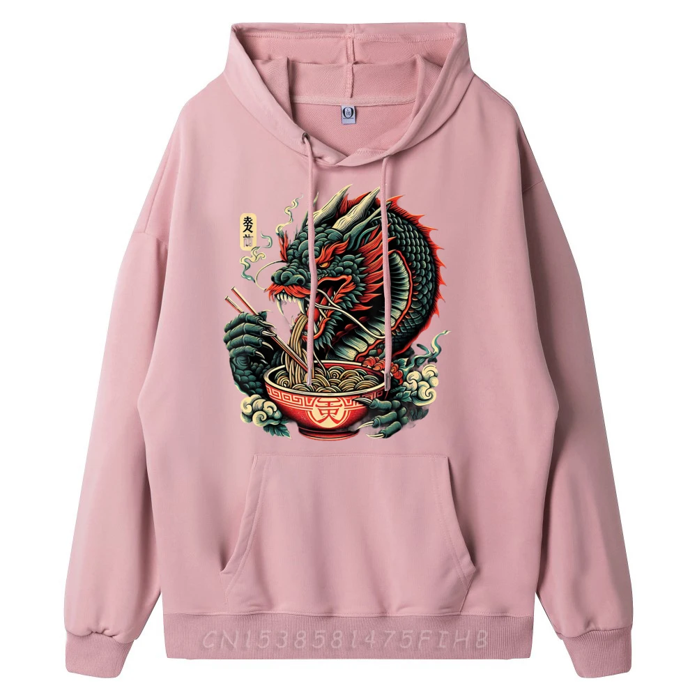 Dragon Ramen Kawaii Neko Японская лапша Эстетическая графическая футболка из полиэфирного