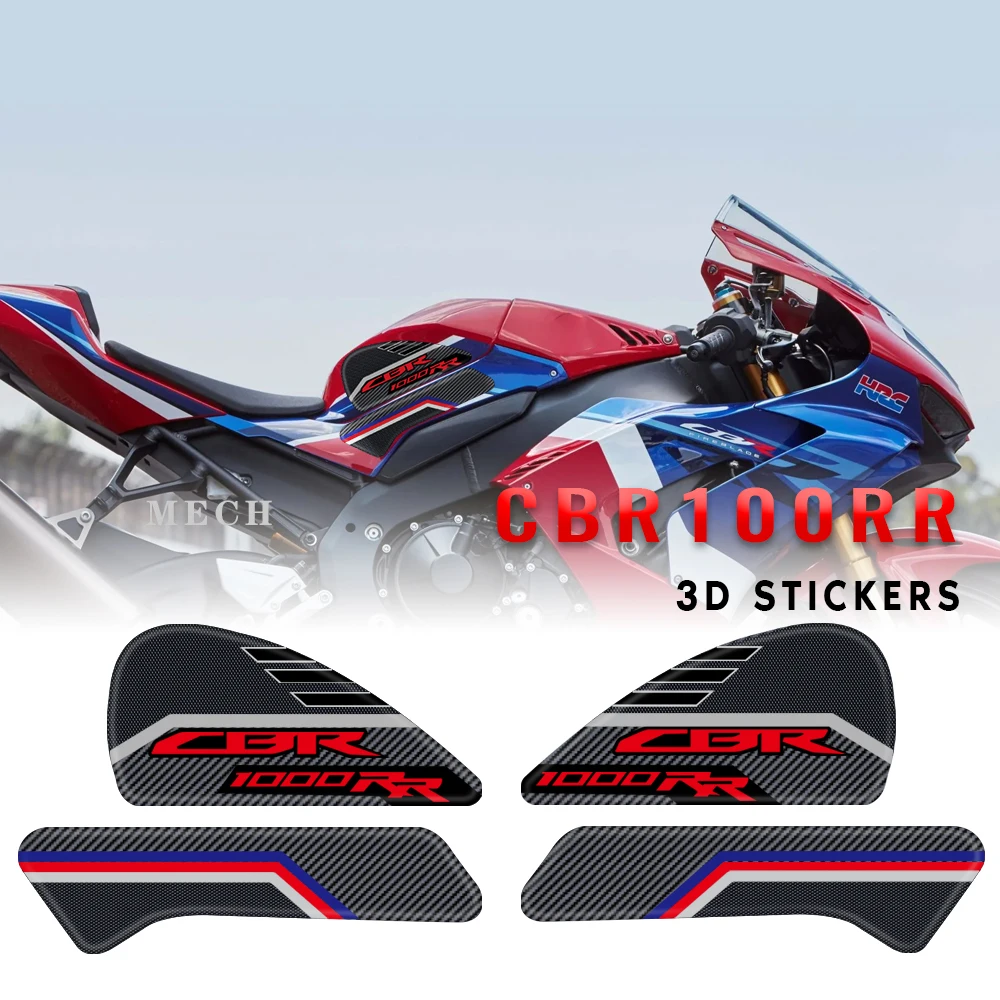 

Tankpad Sticker 3D Tank pad Stickers Oil Gas Protector Cover Decoration For HONDA CBR1000RR CBR 1000RR CBR1000 RR 2020 - 2022