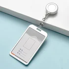 Женский и мужской держатель для карт, модный металлический выдвижной держатель для визиток и кредитных карт, детский чехол для удостоверения личности