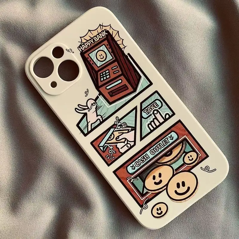 Мягкий силиконовый чехол для телефона с улыбающейся игровой консолью Xiaomi Redmi 14C 13C