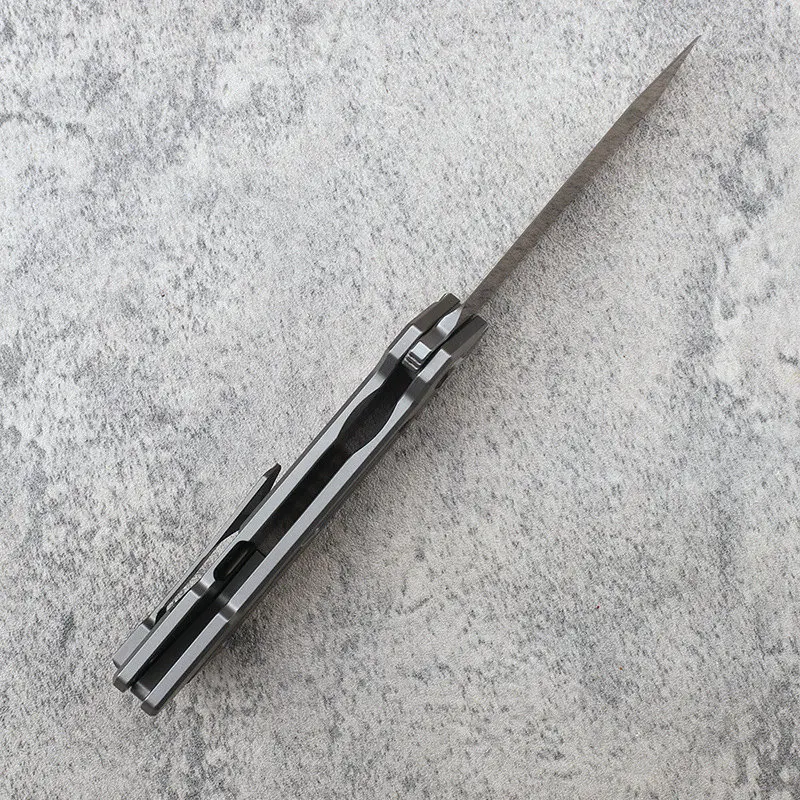 Складной нож TRSKT 14C28n охотничьи Тактические Ножи карманный с рукояткой TC4 Походный