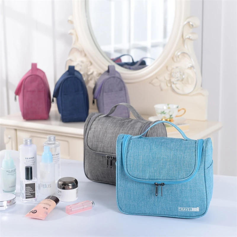 

Cosmetic Bag Cheap Women Men Large Waterproof Oxford Cloth Travel Cosmetic Bag Storage Bag Large Capacity Makeup Washing Bag