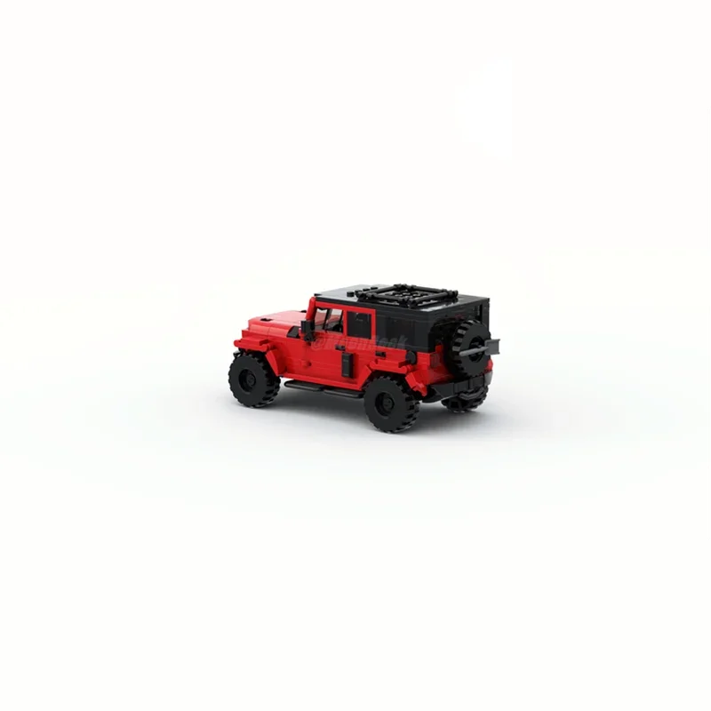 Оригинальная авторизация Moonrock JEEP Wrangler Rubicon строительные блоки модель автомобиля