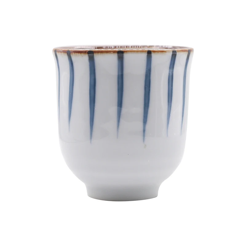 Чаншова 200 мл Традиционный китайский стиль Ручная роспись керамической чашки Китайская фарфоровая маленькая и большая кофейная чашка Х291.