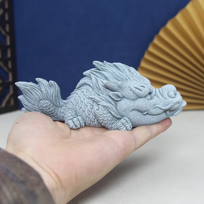 Искусственный камень слон лев искусственное украшение для аквариума