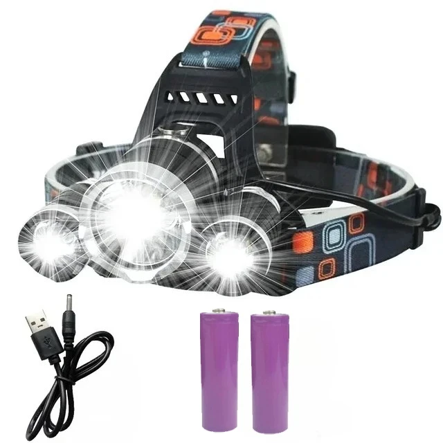 

Налобный фонарь sliver 3 heads monster