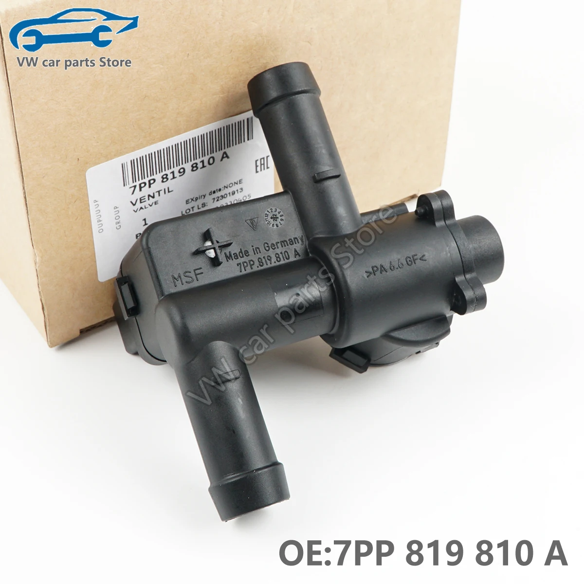 Регулирующий клапан нагревателя охлаждающей жидкости кондиционера 7PP 819810 A 819 810