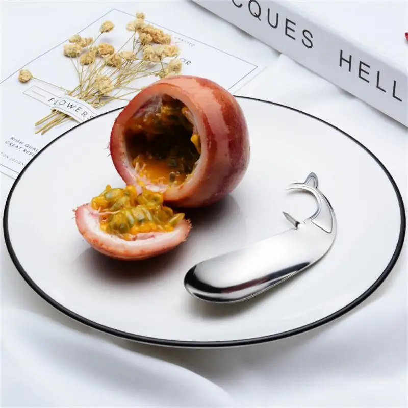 

Портативная ложка-открывалка для фруктов, из нержавеющей стали