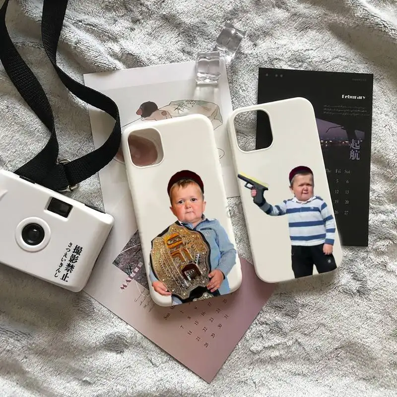 

Funny hasbulla Phone Case Candy Color for iPhone 6 7 8 11 12 13 s mini pro X XS XR MAX Plus