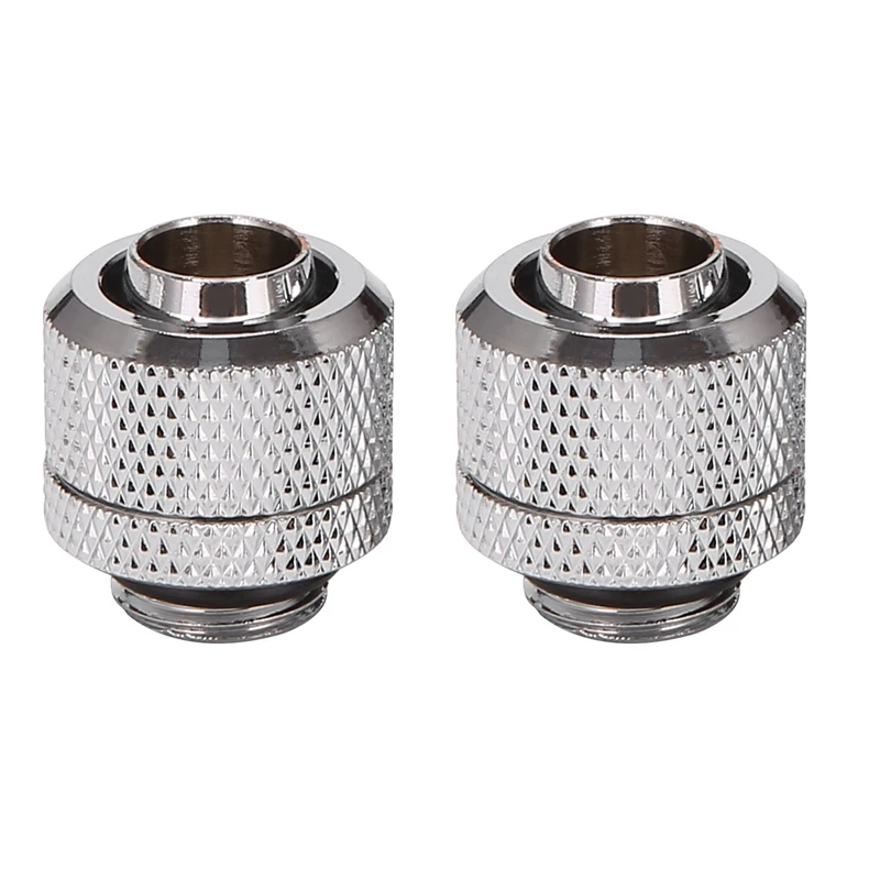 

2Pcs Water Cooling Fittings G1/4 External Thread Pagoda For 9.5X12.7Mm Soft Tube Computer Cooling System Connector