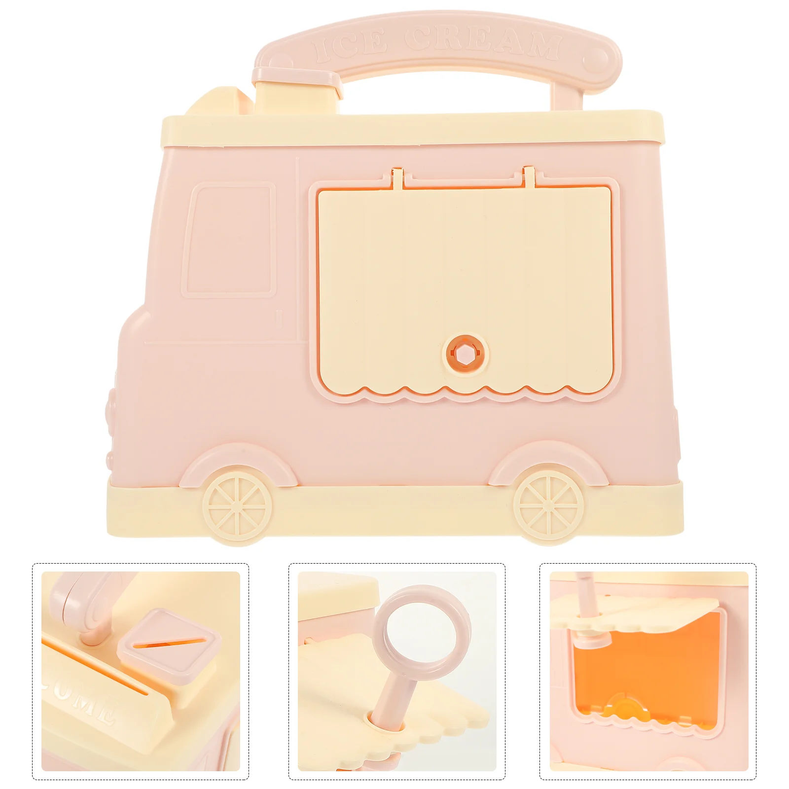 

Car Piggy Bank Case Coin Can Container Gift Boy Banks Kids Children Money Plastic Only Out Saving Pot Savings