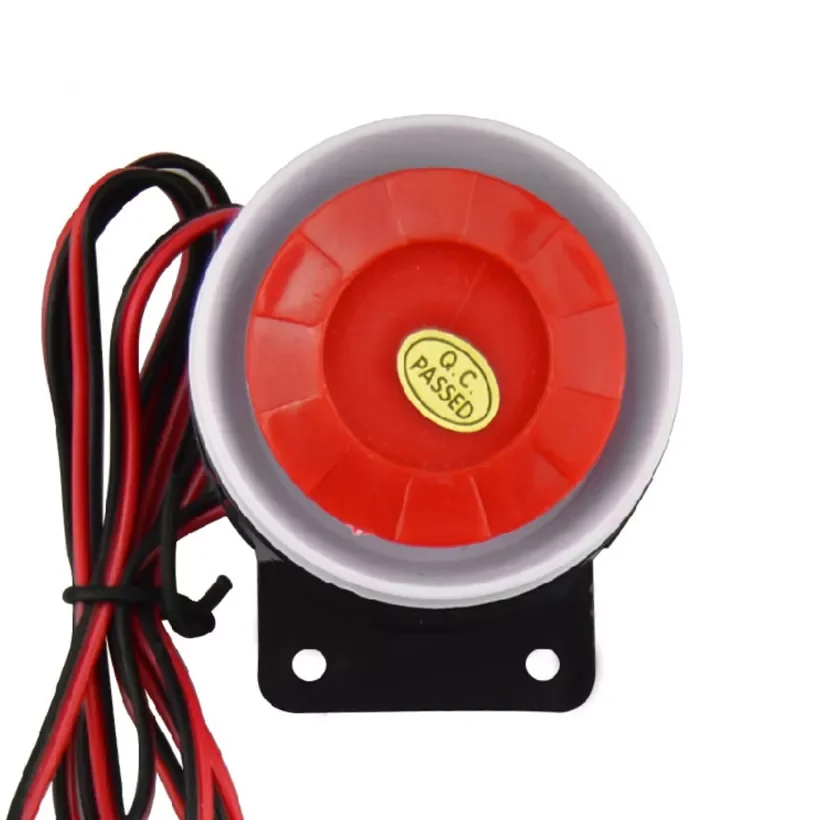 

Free Shipping DC 12V Wired Mini Horn Siren Home Security Sound Alarm System 120dB Anti-theft Speaker Buzzer fast delivery