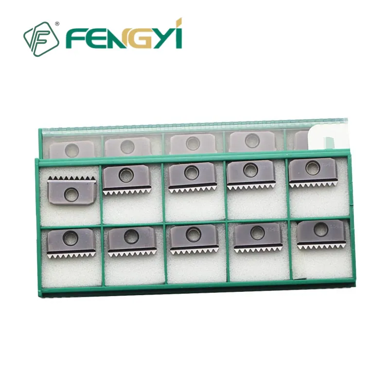 10 шт. твердосплавные резьбовые вставки Fengyi 14N 14E 21N 32 28 27 24 20 18 14 12 8UN TP04 American UN-60 ° UNC UNF