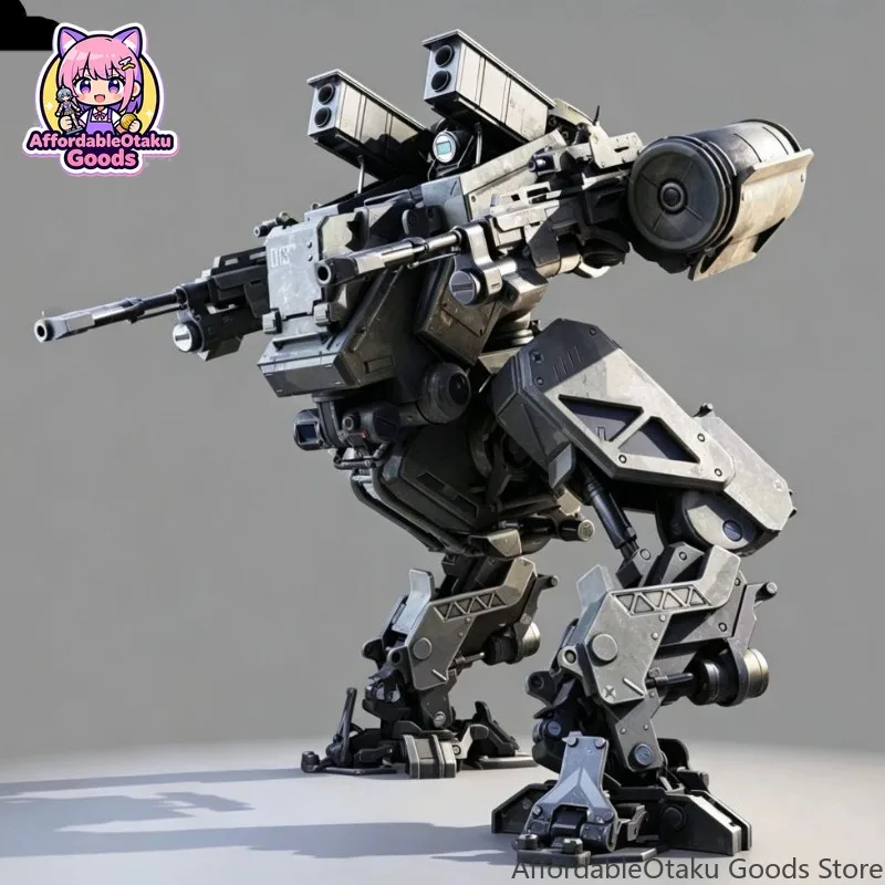 Фото Коллекционная модель Mecha 003 GJ White для самостоятельной покраски, напечатанная на 3D-принтере (SLA UV Resin), неокрашенная фигурка Mecha, подарок для творчества №4
