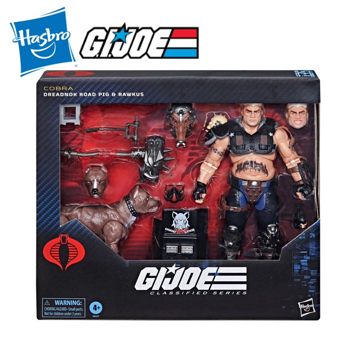 В наличии Hasbro G.I. Серия Joe Classified # 135 Dreadnok Road Pig &amp Rawkus 6 дюймов Фигурка Игрушки Модель