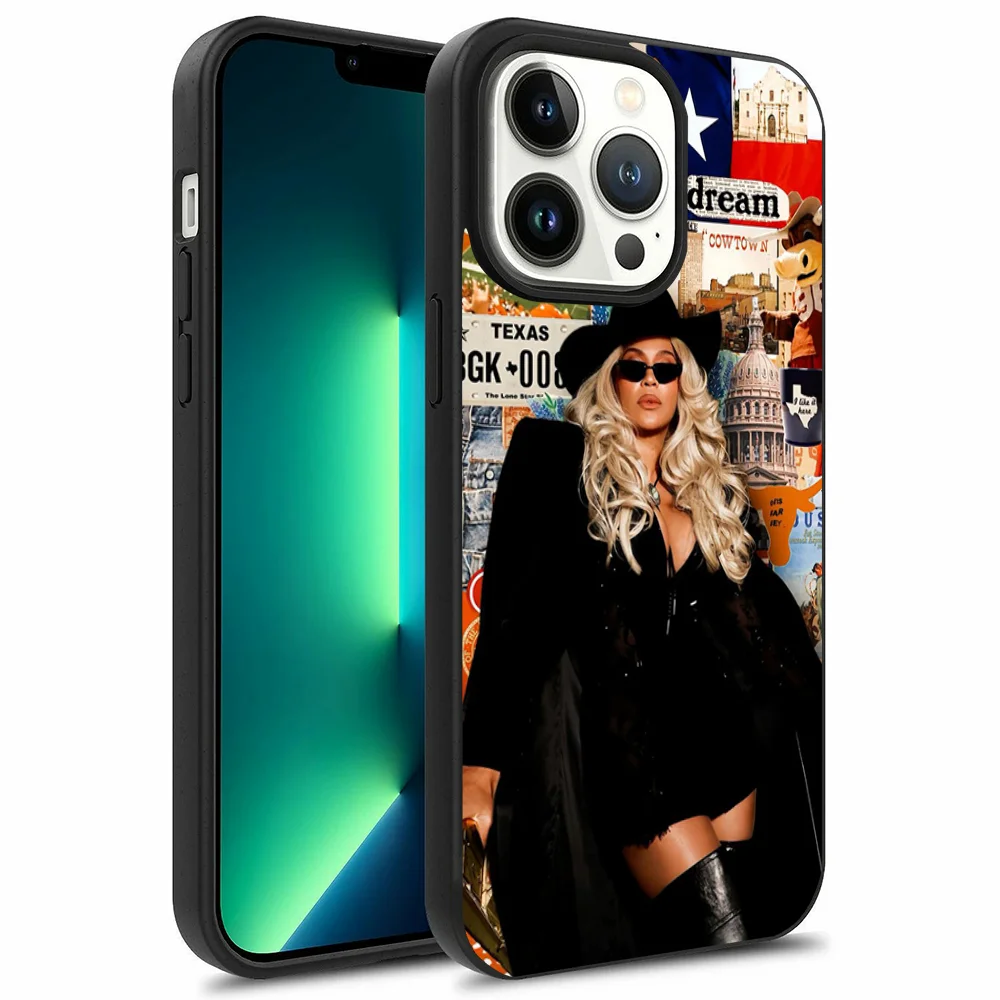 Чехол для телефона Singer B-Beyonce iPhone 16 15 14 13 12 11 Plus Pro Max Mini Magsafe с магнитной беспроводной