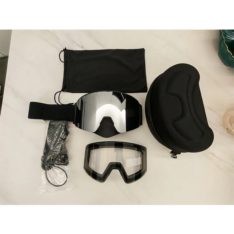 Магнитные лыжные очки с электрическим подогревом