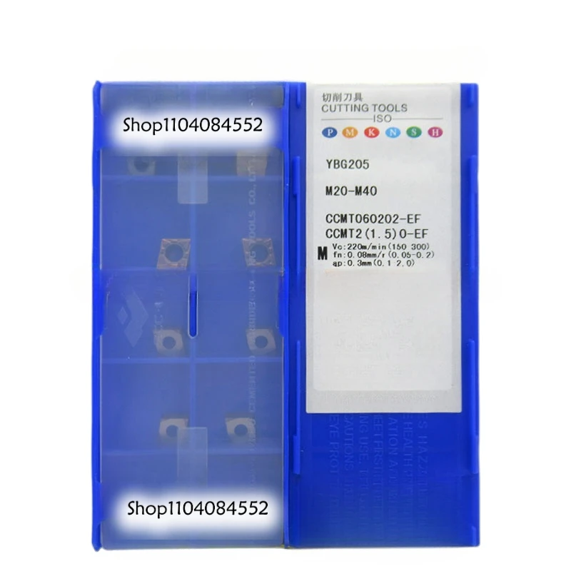Оригинальный нож с ЧПУ YBG202 YBG205 YBM153 YBG102 CCMT060202 CCMT060204-EF фоторезак CCMT 060202 060204