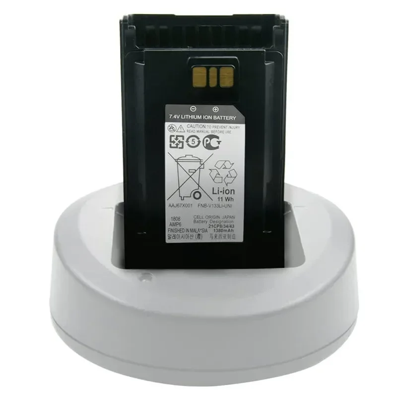 Полный аккумулятор FNB-V133Li емкостью 1380 мАч для радио VERTEX EVX-261 EVX-531 EVX-534 EVX-539 VX260 VX261