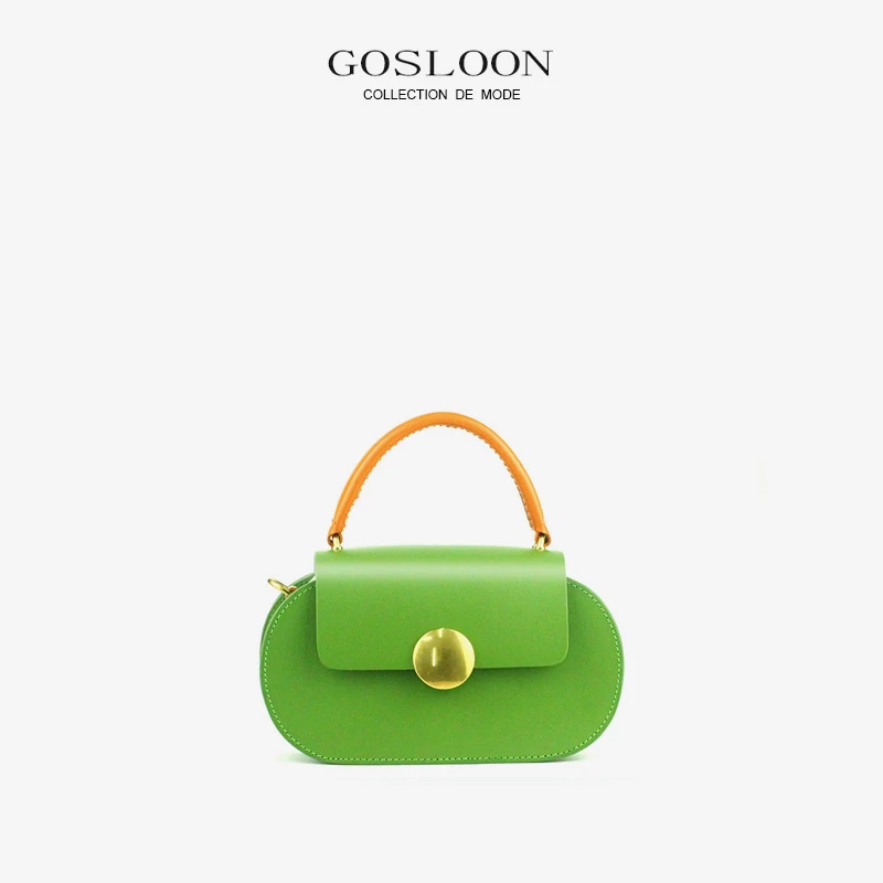 

GOSLOON-Luxury Brand Original Designer Fashion 2022 Fashion Women's Bags Handbags Leather Women's Shoulder Messenger Bags (10 Ye