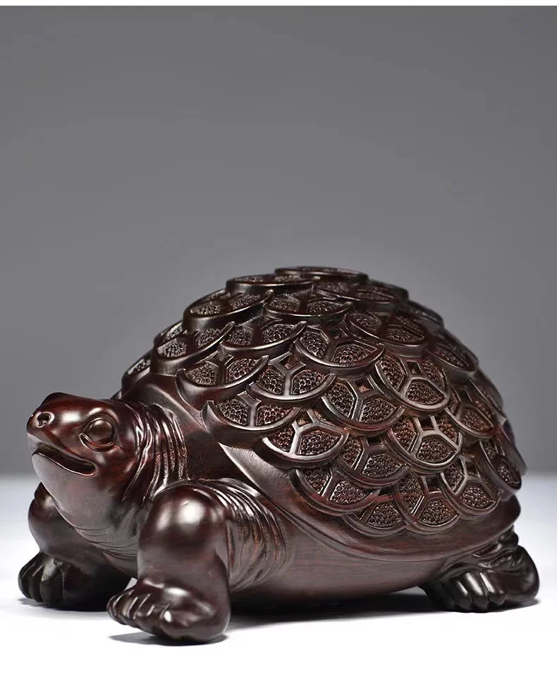 

Багуа Фэн-шуй, маленькие украшения в виде черепахи, офисное украшение для дома, искусственные деревянные фигурки животных, предметы интерье...