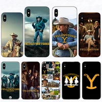 tv series yellowstone phone case for iphone 11 pro max 12 13 mini xs se 2020 hard cover 6 7 8 plus 5 10 x xr luxury mobile shell
