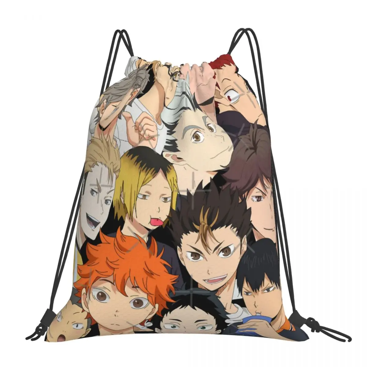 

Haikyuu 2 Сумки на шнурке, рюкзаки, сумка, женская сумка, тканевый рюкзак, сумка на заказ