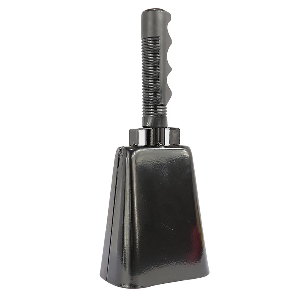 

For Occasion Graduations Cheering Bell Cowbell With Handle Durable Hand Call Bel Hand Percussion Iron And Steel