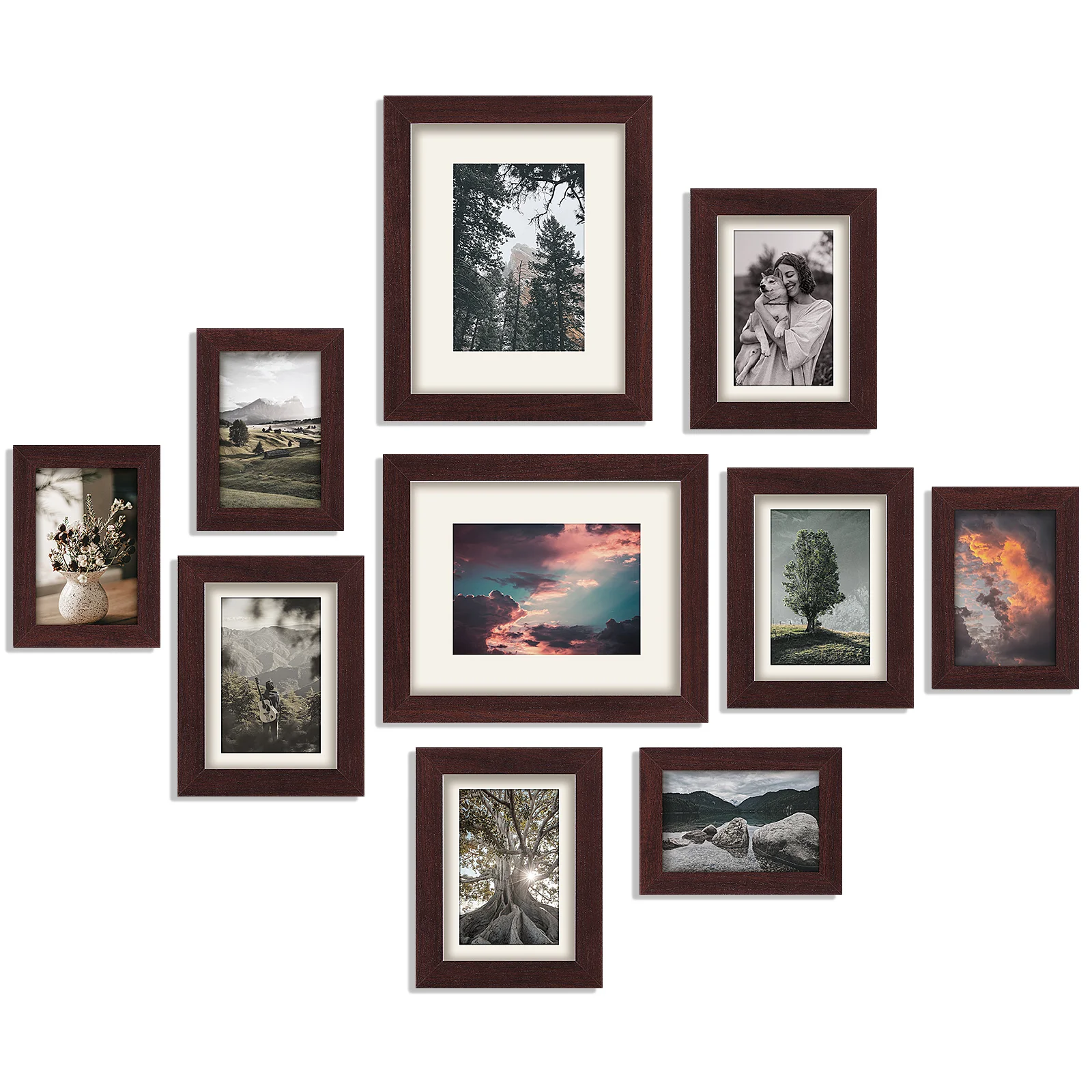 

10 шт. функциональных практичных фоторамок, фоторамки, набор для фотографий